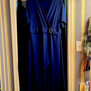 Royal Blue MIDI Dress size 18/20